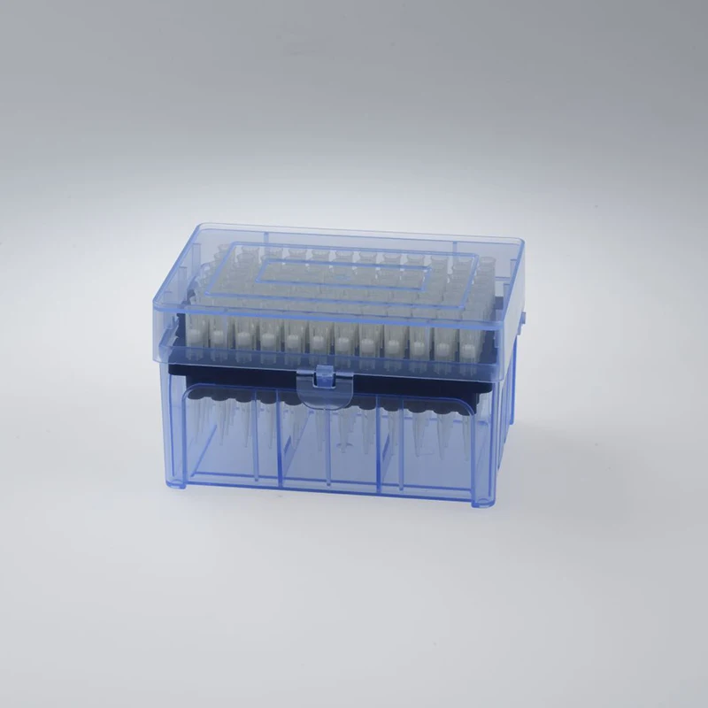 Disposable Sterile Plastic micro pipette 200ul universal fit sterile with filter pipette tips laboratory universal fit pipette