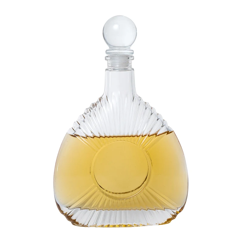 Bulk Sale Food Grade Eco Friendly High Quality 500ml Design Glass Vodka Bottle for Liquor