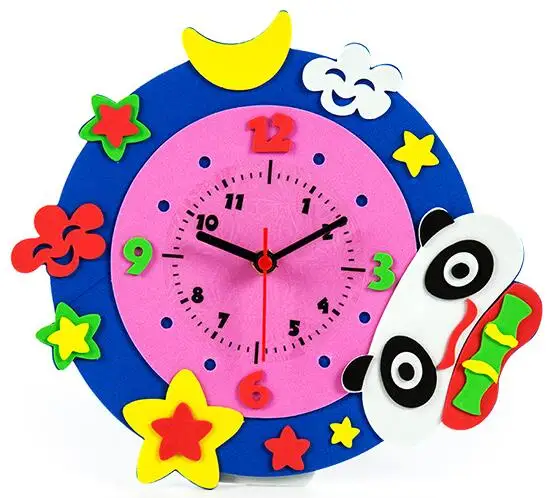 
Buy Educational DIY EVA Foam Puzzle Clock Kit For Kids 