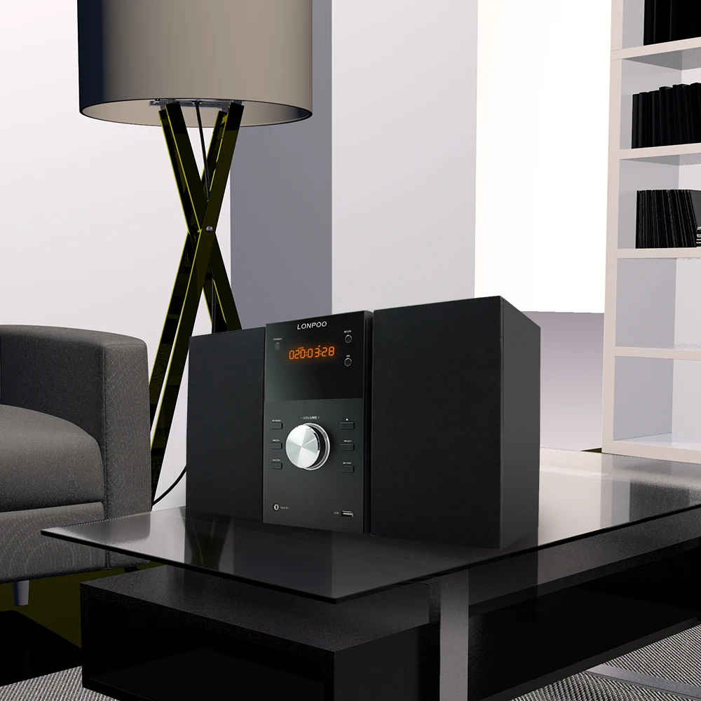 Новый Частный Дизайн Высококачественная аудиосистема micro hifi с bt FM DVD