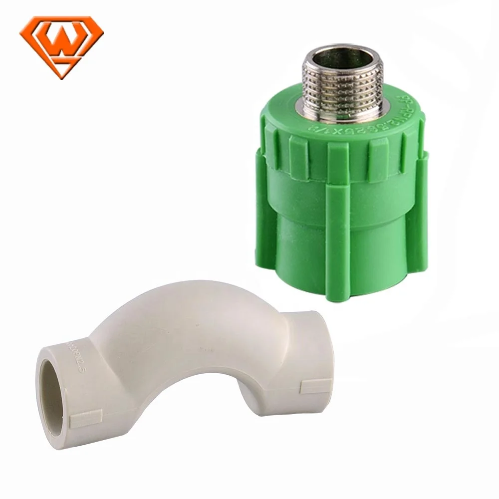 Fitting Names Pipe Plastic Black 3 way thread street fittings PE Pipe Elbow  Coupling Fusion Jointed Fittings PVC