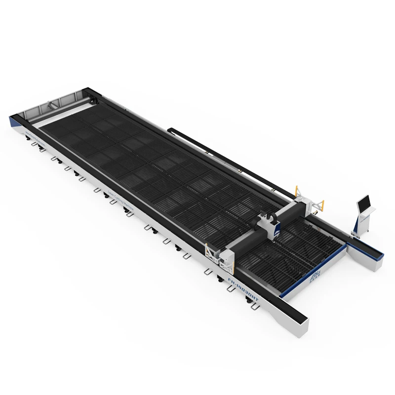 Hot Sale ground rail large format working area Fiber laser cutting machine high power stable perfomance with bevel cutting
