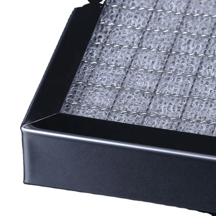 Screen diamond mesh perforated plate Glass fiber and stainless steel mixed knitting mesh/pp/silk cotton and metal filter mesh