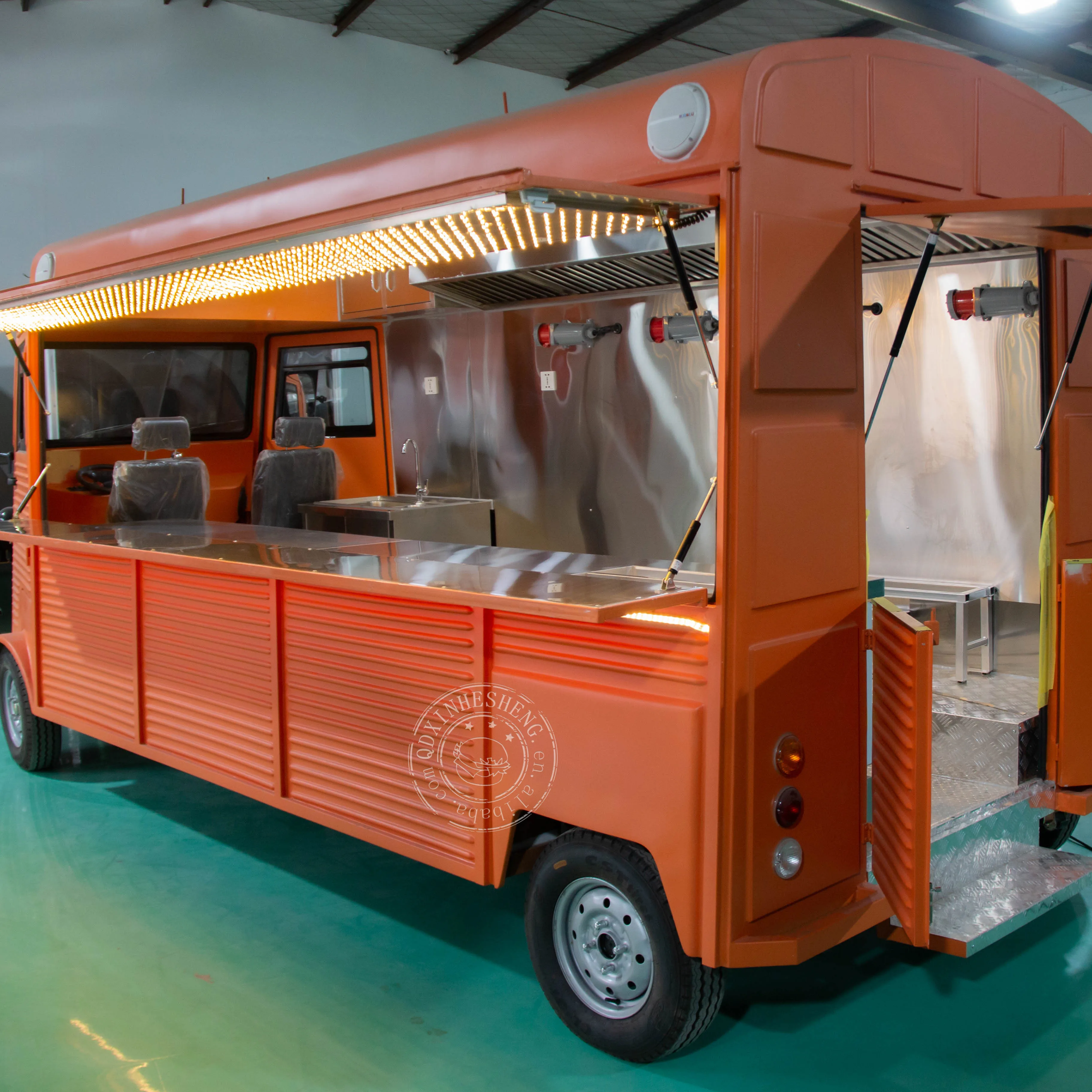 Hot Selling CE Certificate  food trailers truck mobile coffee