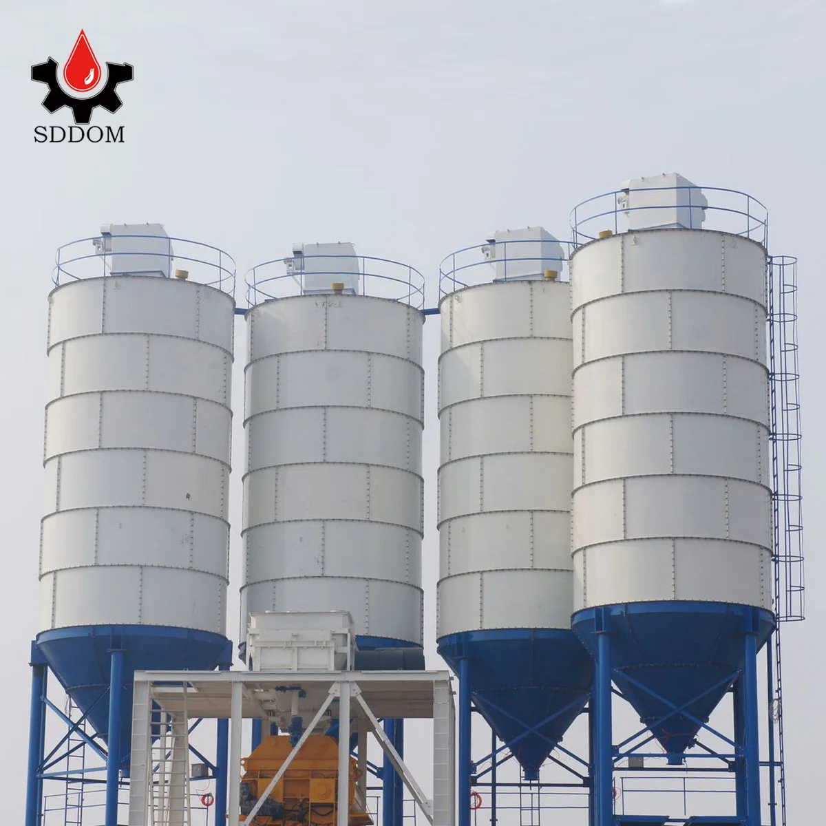 Super high quality bolted type  500t Cement Silos cement silo aeration system