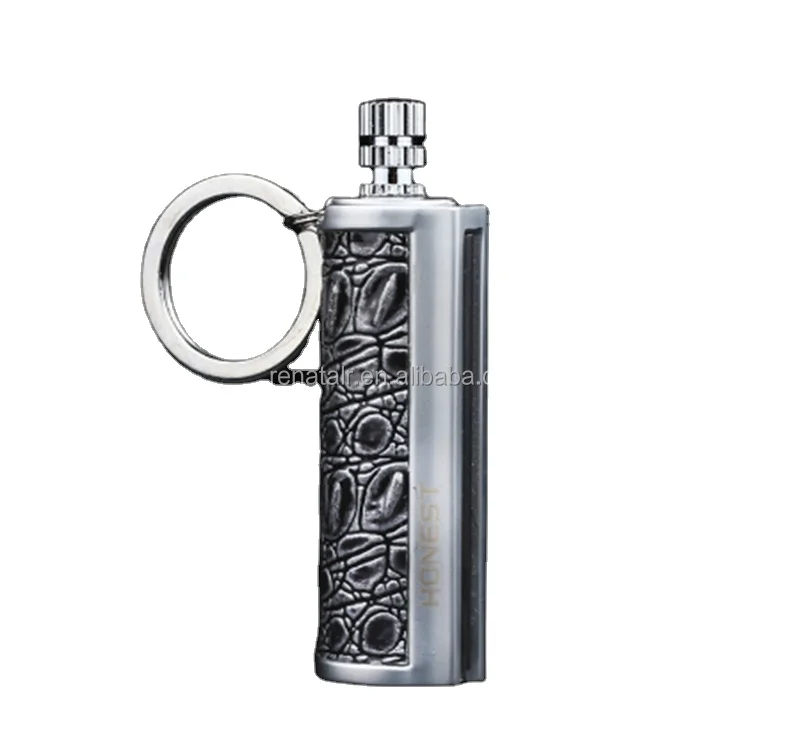 Металлическая Ретро Зажигалка Free Fire, керосиновая зажигалка с пламенем и маслом, креативный подарок для мужчин, зажигалка с возможностью заправки