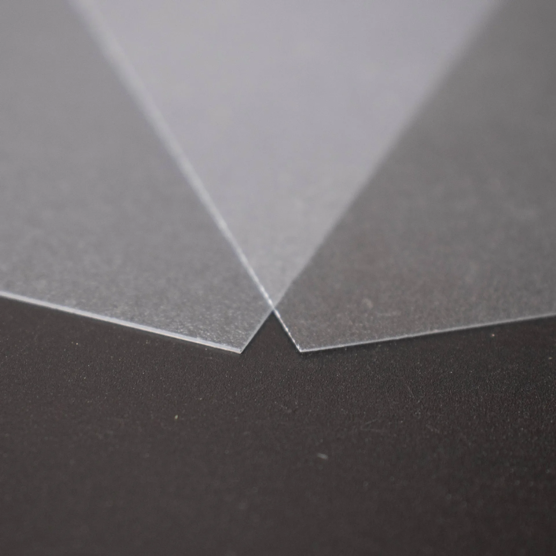 Factory direct selling PVC sheet semi-transparent frosted film waterproof plastic pvc film roll