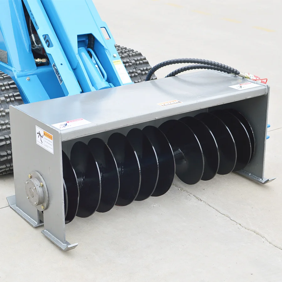 Ce Approved Farmland Mini Skid Steer Loader With Trench Backfiller