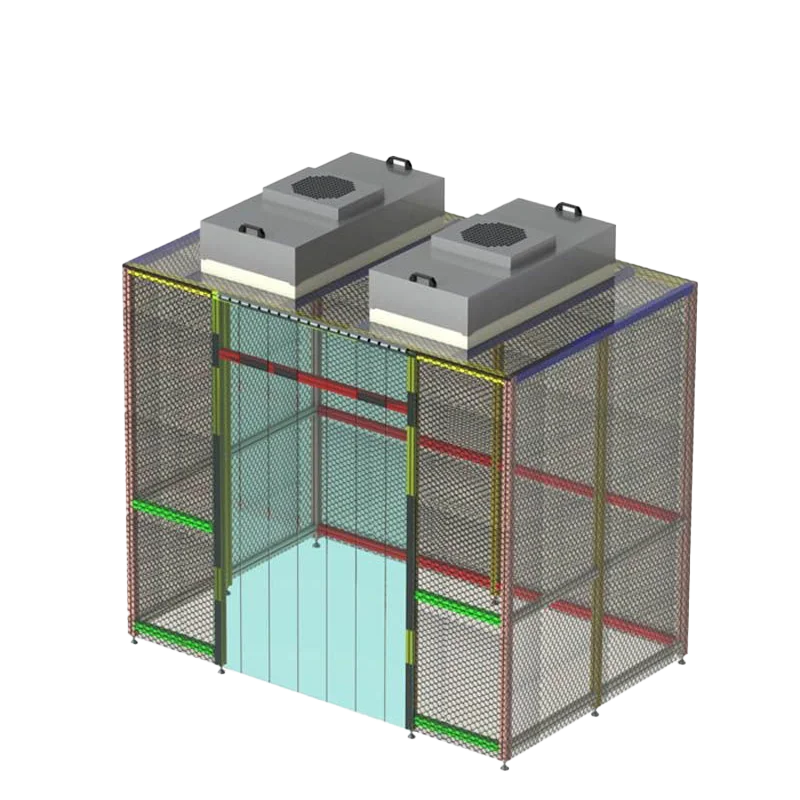 Modular Clean Rooms Cleanliness 10000 Iso 8 Clean Room Dust Free Clean Room Wall