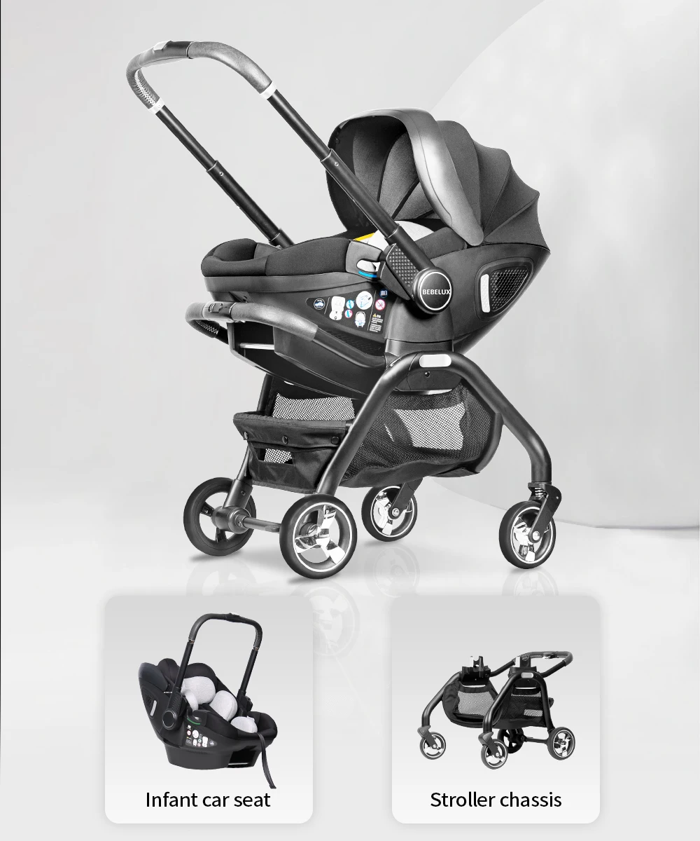 Бэбилюкс mompush Детские коляски Складная детская коляска для с регулировкой угла седла положения сна и сидеть