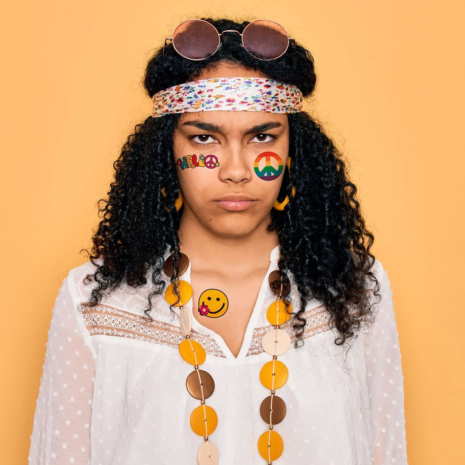 Custom cartoon natural skin safe tattoo stickers kid temporary party tattoo sticker for hippie girls and man