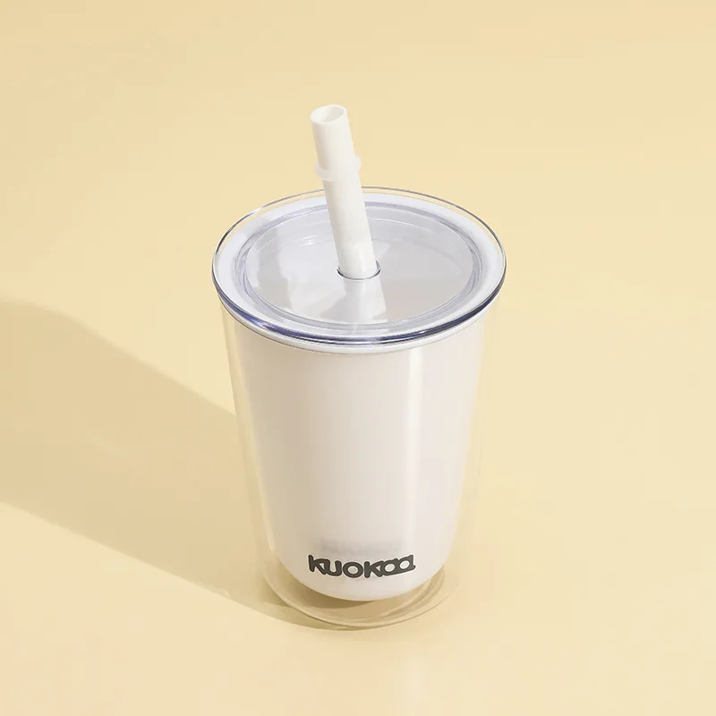 16 oz Reusable Color Changing Temperature Plastic Cups, Drinking Tumbler with Lids & Straws Wholesale Bulk