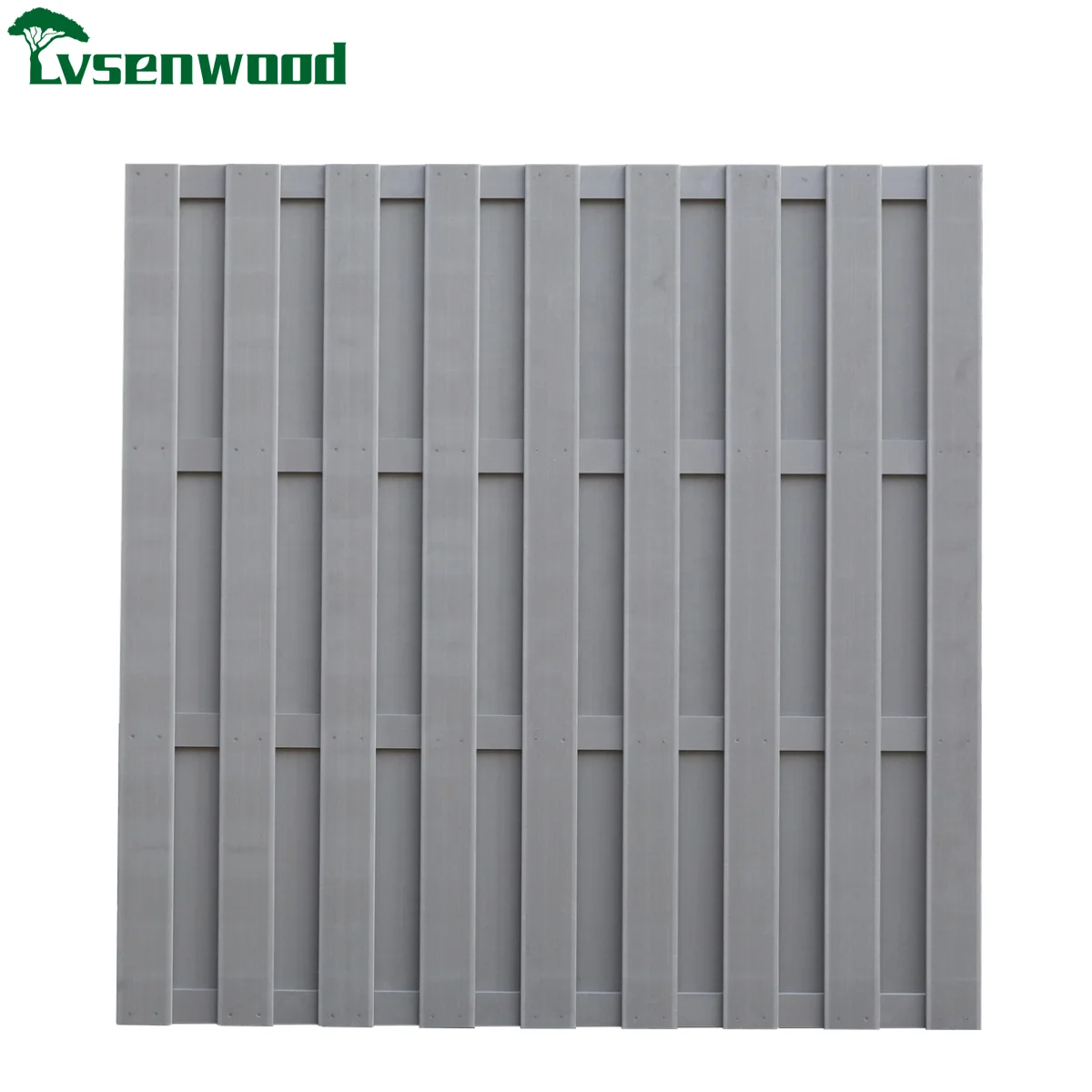 Factory Direct Plastic Garden Fence with Metal Aluminium Posts Composite Fencing Trellis & Gates Outdoor Aluminium fence panels
