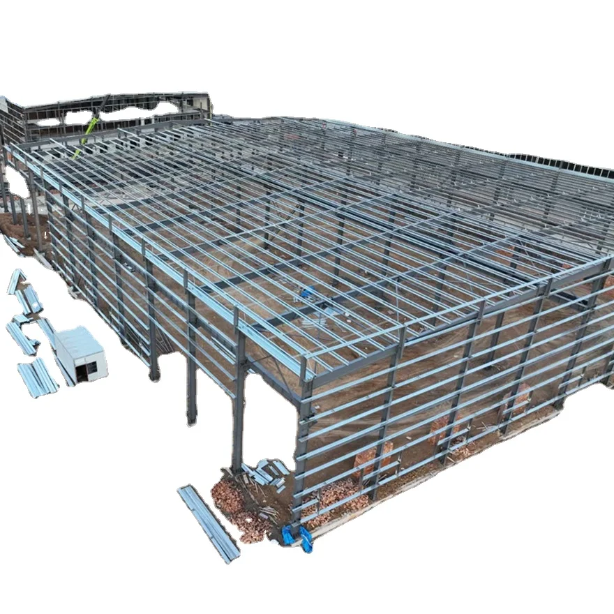 Распродажа, недорогие сборные здания, ангар, холл, сборная стальная конструкция, каркас, колонна, склад