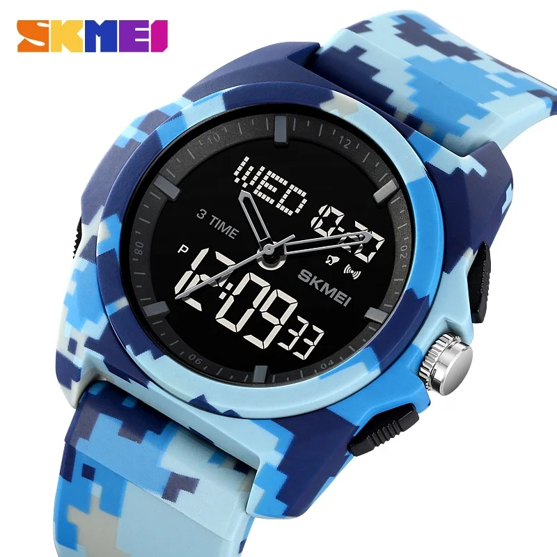 SKMEI 2199 Reloj Водонепроницаемые многофункциональные наручные часы с хронографом спортивные несколько часовых поясов оптовая продажа цифровых часов