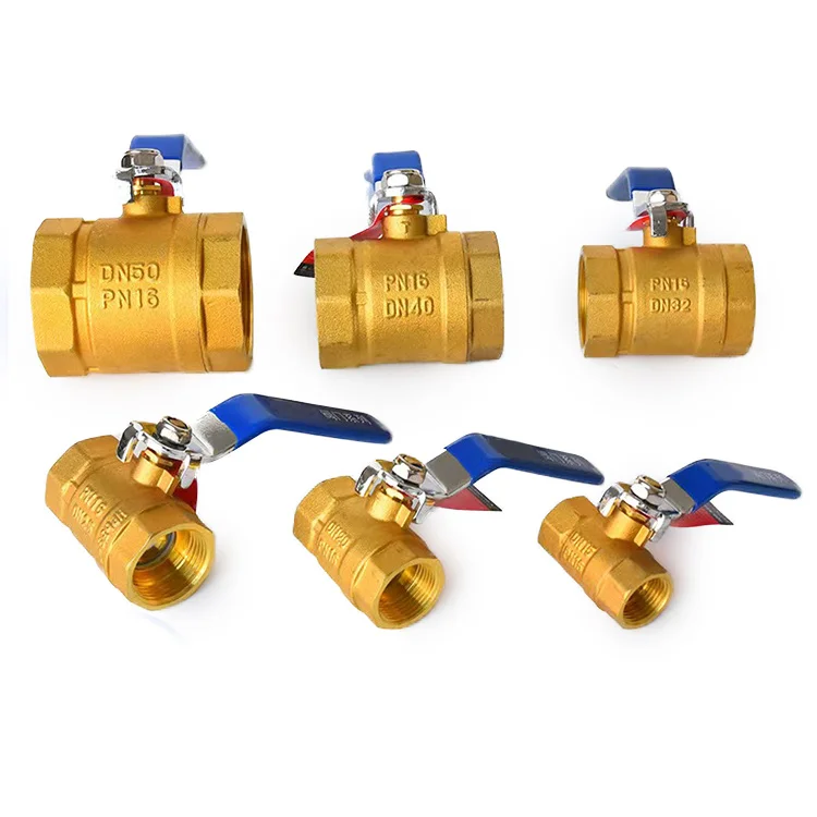 3/4 inch Female Water Control Brass Ball Valve With Lock