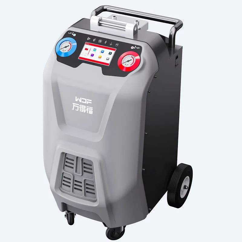 X570 Small Bottle Freon Recovery Efficient Refrigerant Recharge Machine for AC Service Station Car Care Equipment