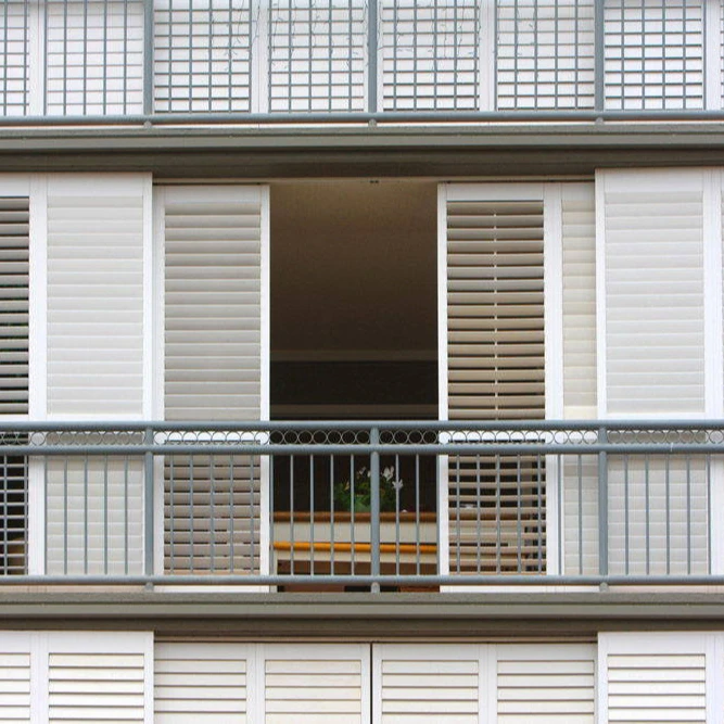 Manual Aluminum Shutter Extruded Aluminum Shutter Blade Louver Security Shutter