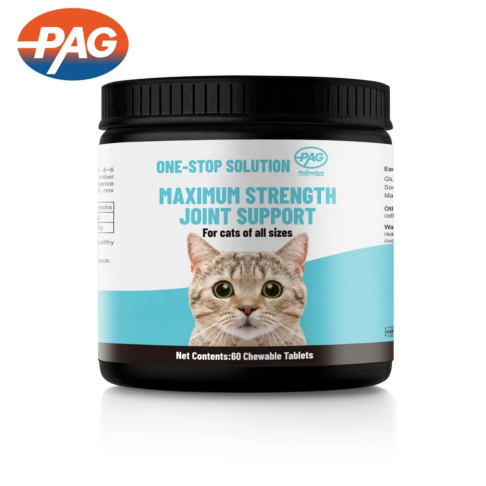 Для собак и котов добавки поставщики улучшения подвижности бедра и совместного добавка таблетки Глюкозамин плюс планшет для кошек