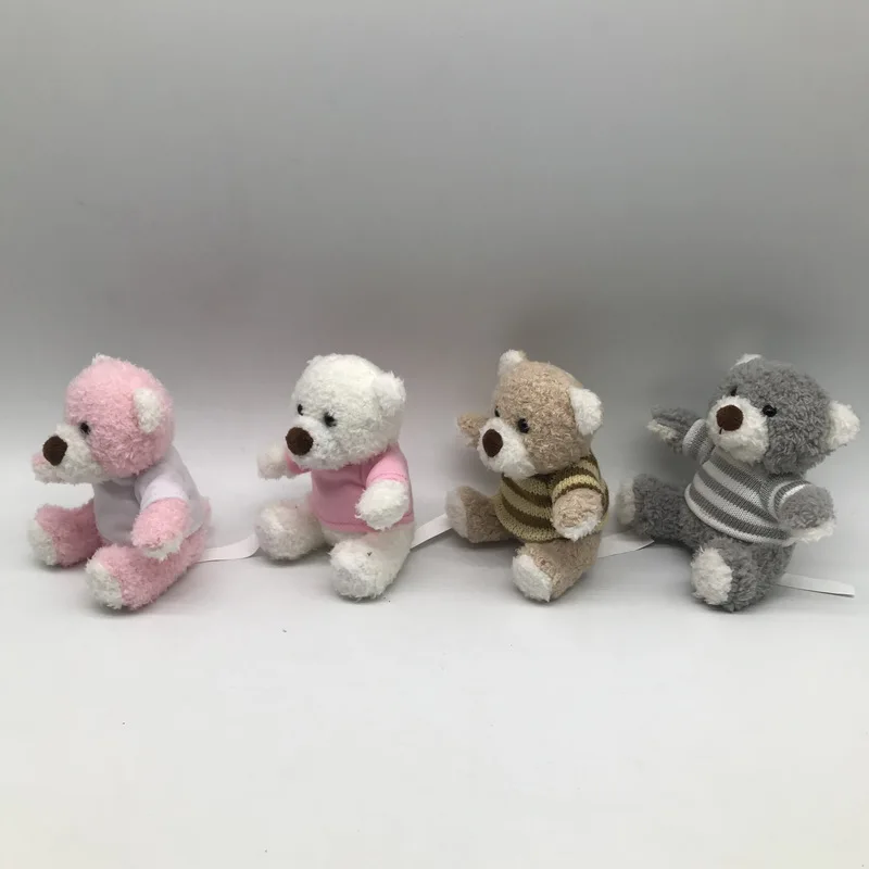sweaters cute plush bear doll stuffed bear cuddle doll mini teddy bear