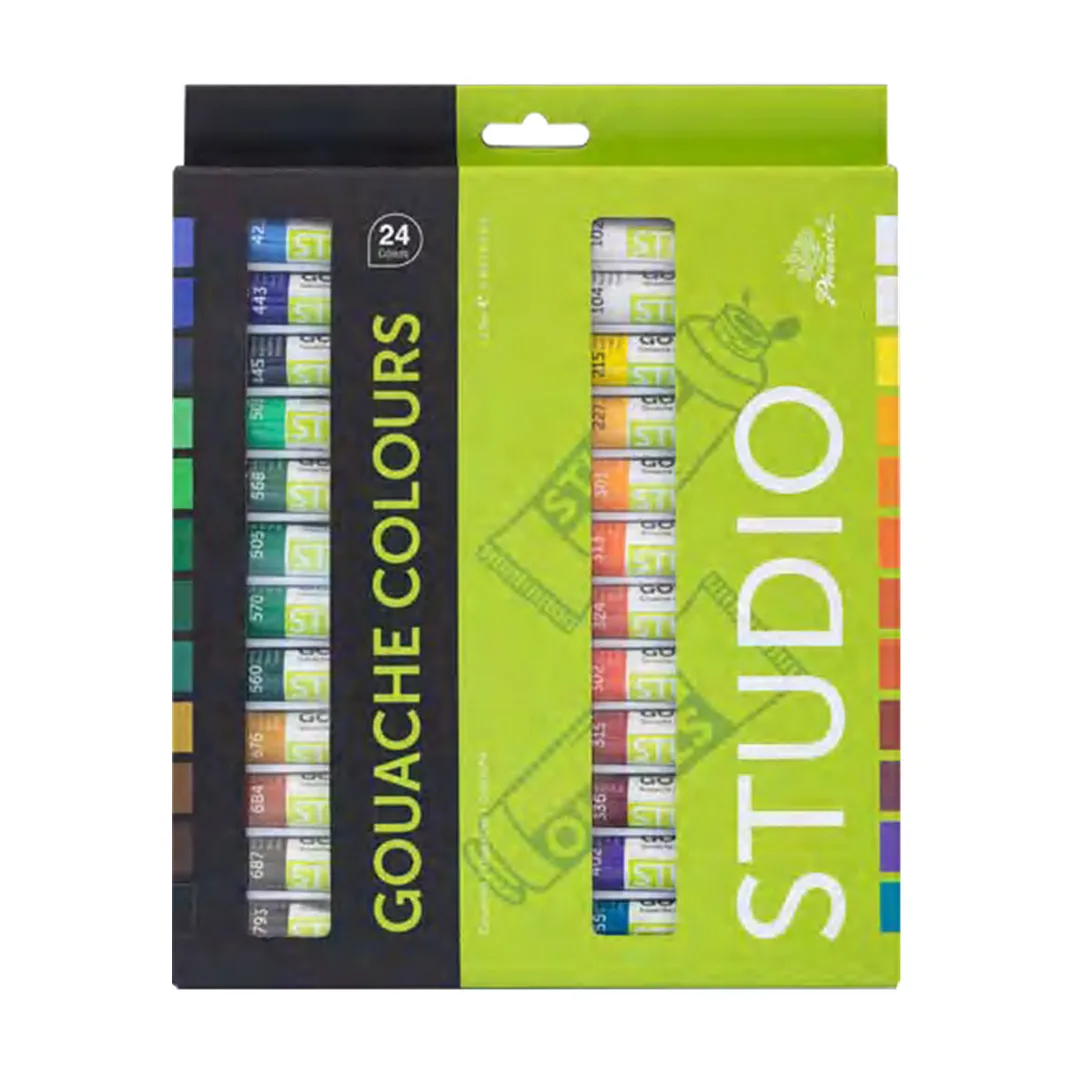 kids paint Professional Gouache Paint 24 Colors Non-toxic Gouache Paint Sets For Students And Artist