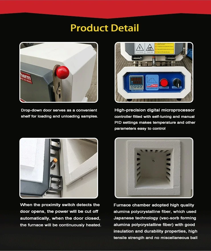 ceramic furnace ceramic oven furnace for melting glass