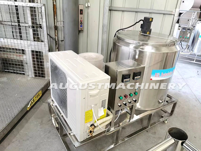 2024hot sell calf goat industrial for sale mini milk pasteurizer and homogenizer machine price