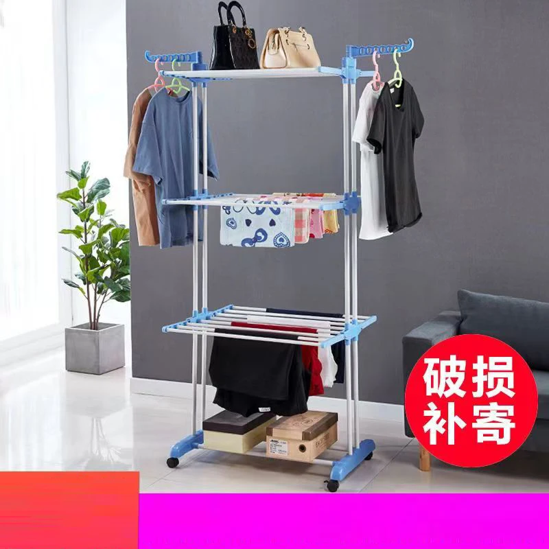 Heavy Duty Clothes Airer Dryer Rack Butterfly Shape Clothes Rack Stand Dryer