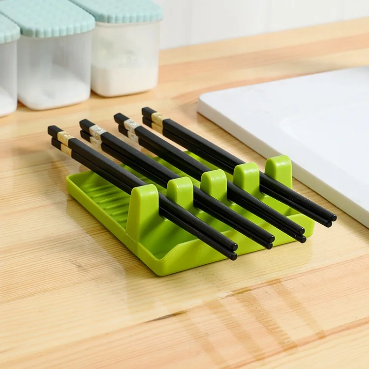 Kitchen gadgets holder non-slip heat resistant pot clip kitchen utensil spoon holder rest