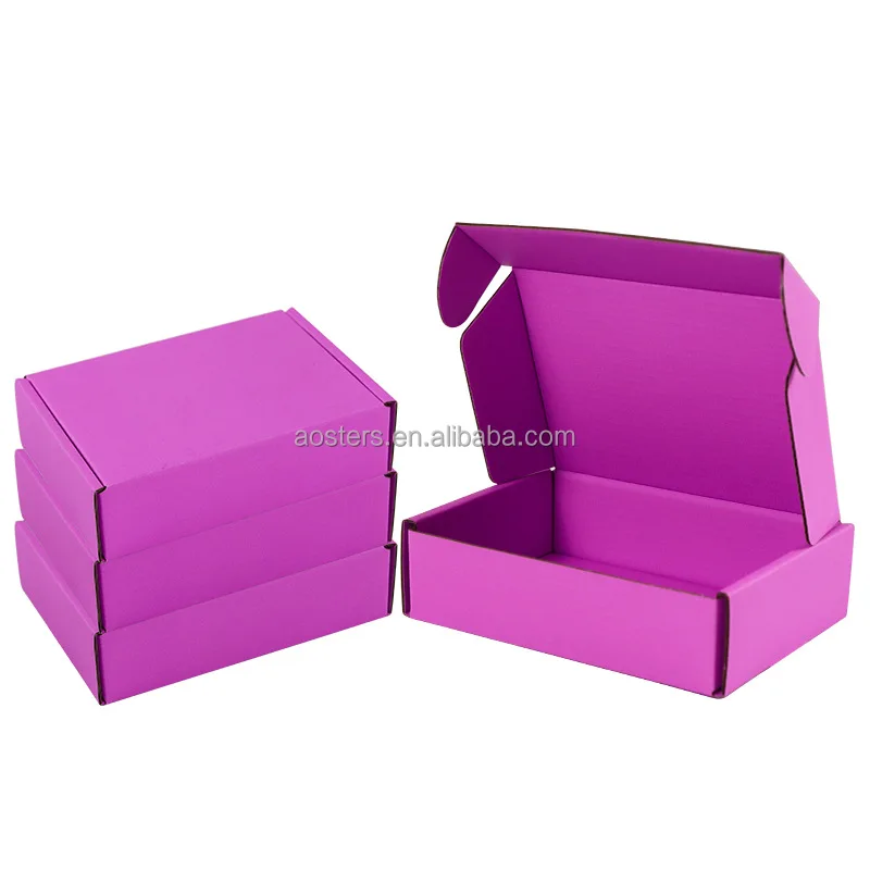 Custom Sock Packaging Postage Box Corrugated Shipping Clothing Packaging Cardboard Carton Mailer Box