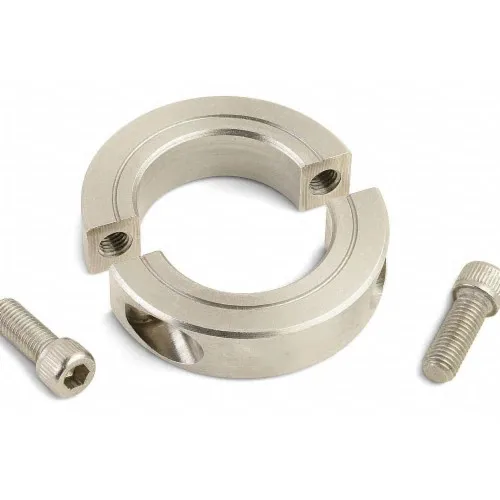 Stainless steel Type Stackable Shaft Mount Collar Two-Piece Clamping Shaft Collar