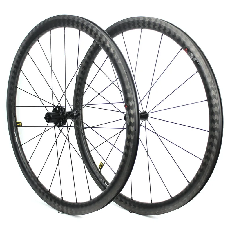 Super Light 700C 35mm road bike wheelset 28mm width UNC tubeless compatible disc brake gravel bicycle wheels for racing road