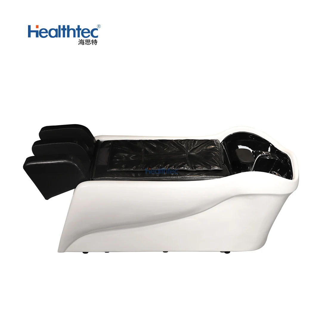 Shampoo Bed For Barbershop Foshan Beauty Salon Furniture Japanese Head Spa Massage Shampoo Bed With Sink