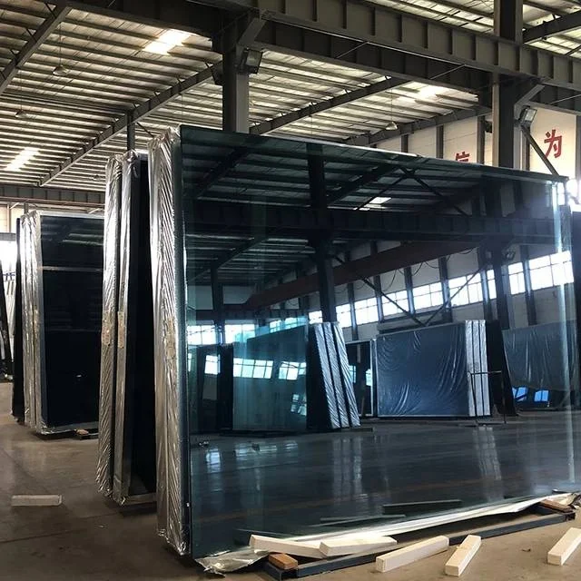 Building & Industrial Glass 4mm 5mm 6mm colored dark blue/ dark brown/ euro grey bronze green black Tinted Reflective