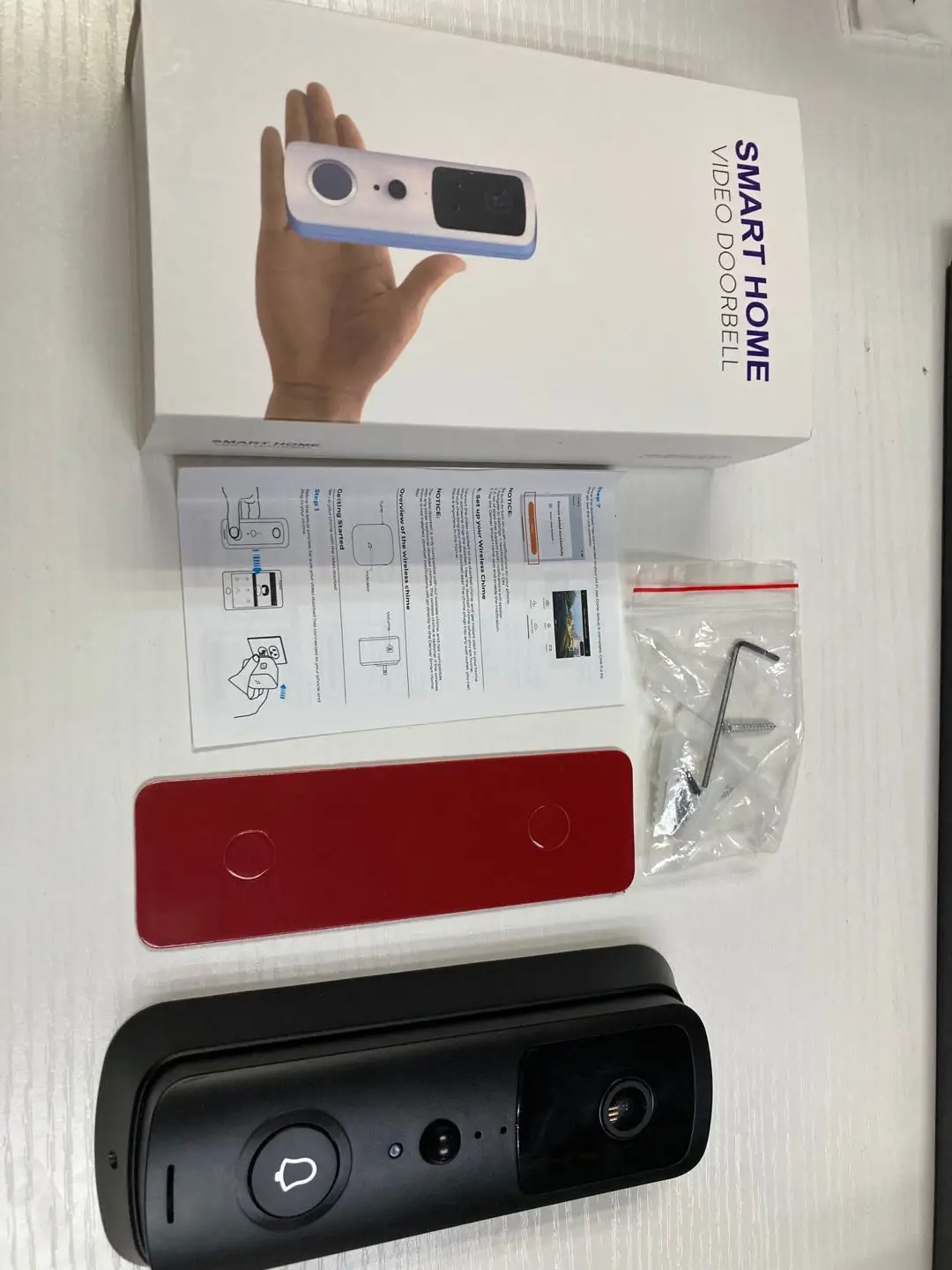  Беспроводной смарт-Видеозвонок Tuya UBox 1080P Wi-Fi P2P звонок для записи голоса дверной сигнализация батарея Колокольчик