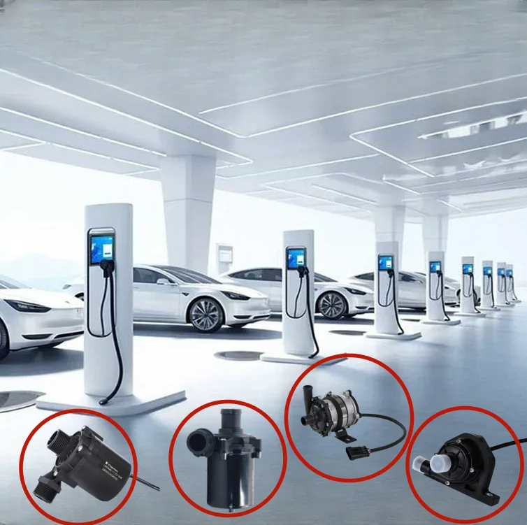 12v 24v Электрический автомобильный насос циркуляционный водяной с длительным сроком службы