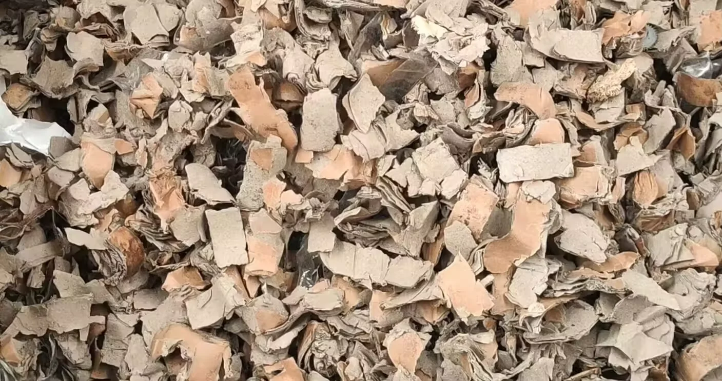 Gator Double Shaft Cardboard Recycling Crinkle Paper Carton Box Cardboard Shredder Machine