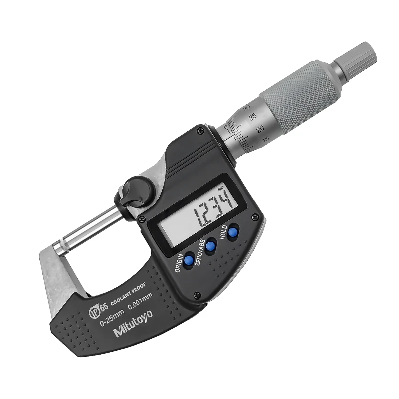 Japan manufacturer Mitutoyo Digital Outside Micrometer 25-50mm