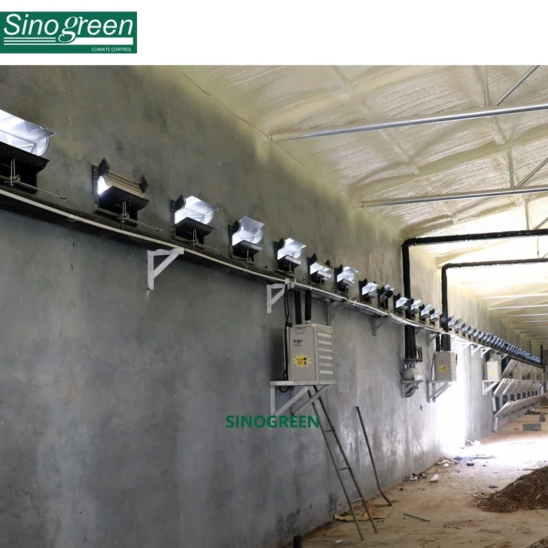 Low Maintenance air intake for poultry houses inlets tunnel barn air inlet in livestock barns