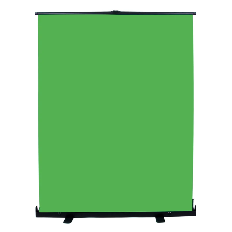 Wrinkle-Resistant Portable Green Screen collapsible Chromakey Background 148x200cm Backdrop Quick Set up for Photo Video Game