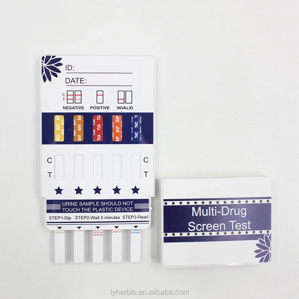 
 10 панельных комплектов для Тестирования Мочи с сертификатом CE  