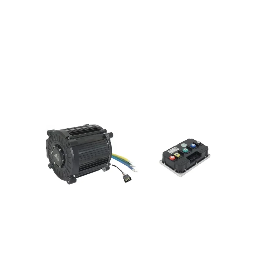 QSMOTOR 180 90H 8000W 72V 110KPH Mid Drive Motor With FarDriver ND721200 Controller For Offroad Dirtbike E-Motorcycle