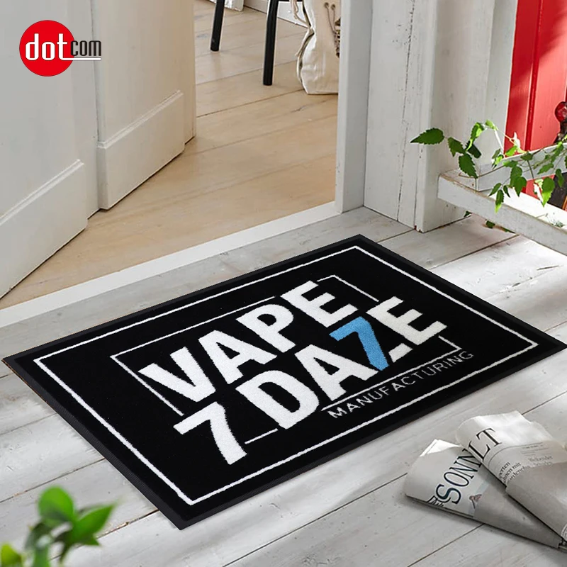 Commercial Door Mats with High Quality Modern Living Room Carpets Custom Nitrile Nylon Rugs With Logo