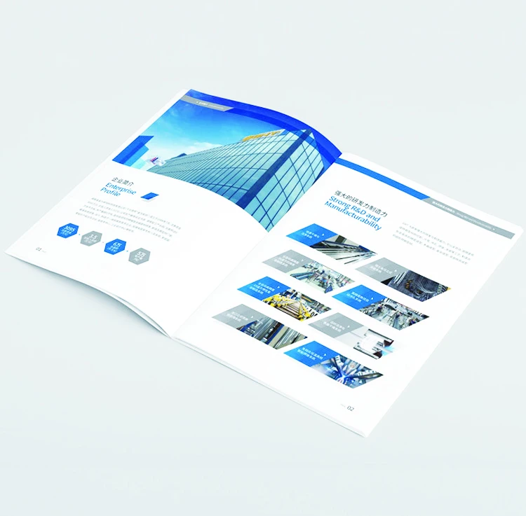 Professional Low Cost Brochure / Catalog / Magazine Printing booklet printing