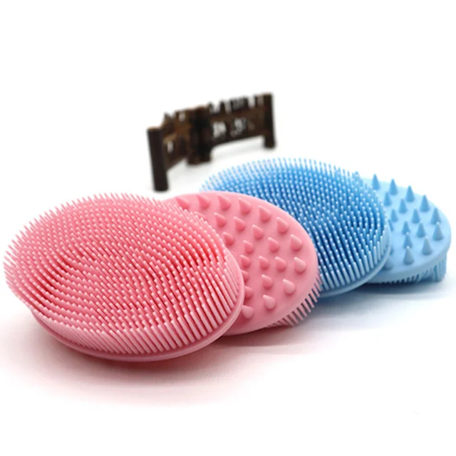 Double-Sided Strong Silicone Bath Towel /Silicone Brush
