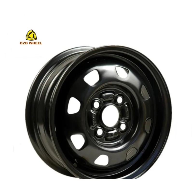 16 Inch Chrome Spoke Car Rims 5 Lug Powder Coated Industrial Steel Wheels for Passenger Car