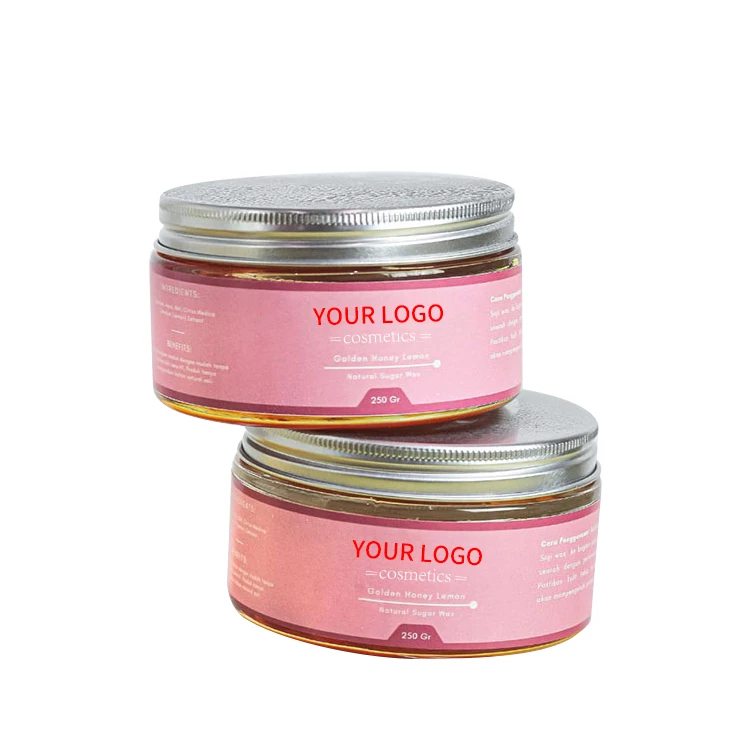 OEM ODM Fast Hair Removal Without Stimulation Natural Organic Line Underarm Leg Body Facial Sugaring Paste Wax Hair Removal Wax