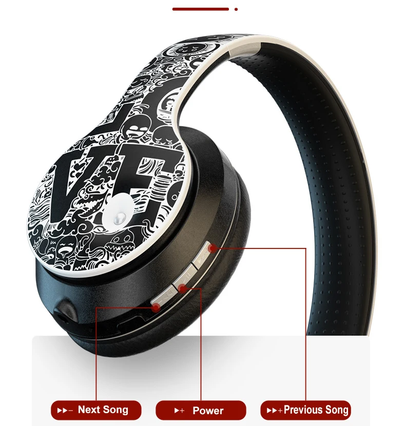 EL-B1 Studio Headphones Noise Cancellation Headphone For Boys ANC Silent Disco Headphones LED OEM