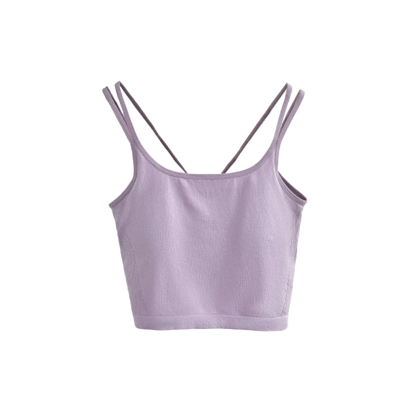 New Design Seamless Breathable Quick-Drying U-Shaped Open Back Beautiful Back Sling