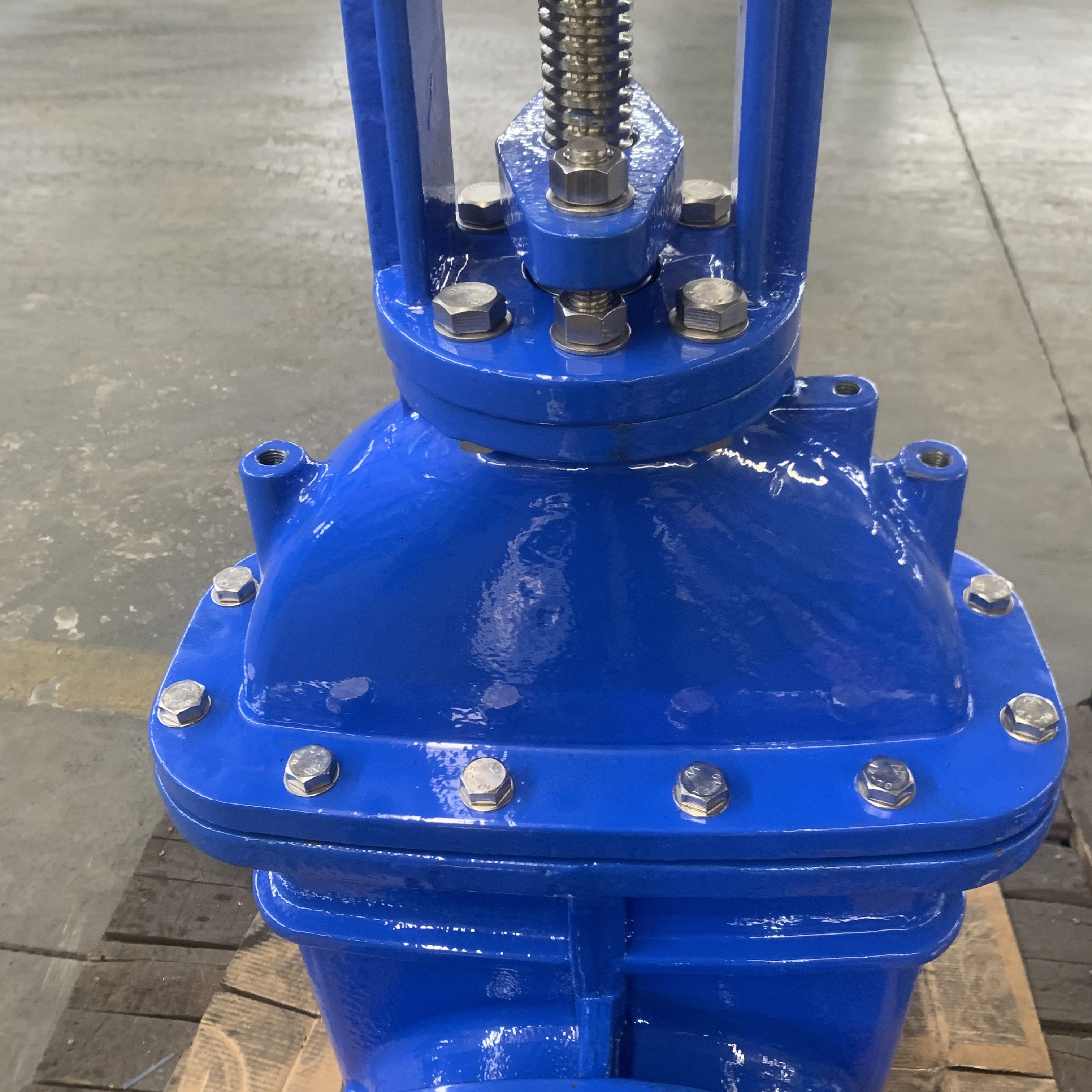 DIEN 1171N3352 Resilient Seated Gate Valve Big Size DN350-DN800 Manual Hydraulic Pneumatic Water High Temperature General Oil